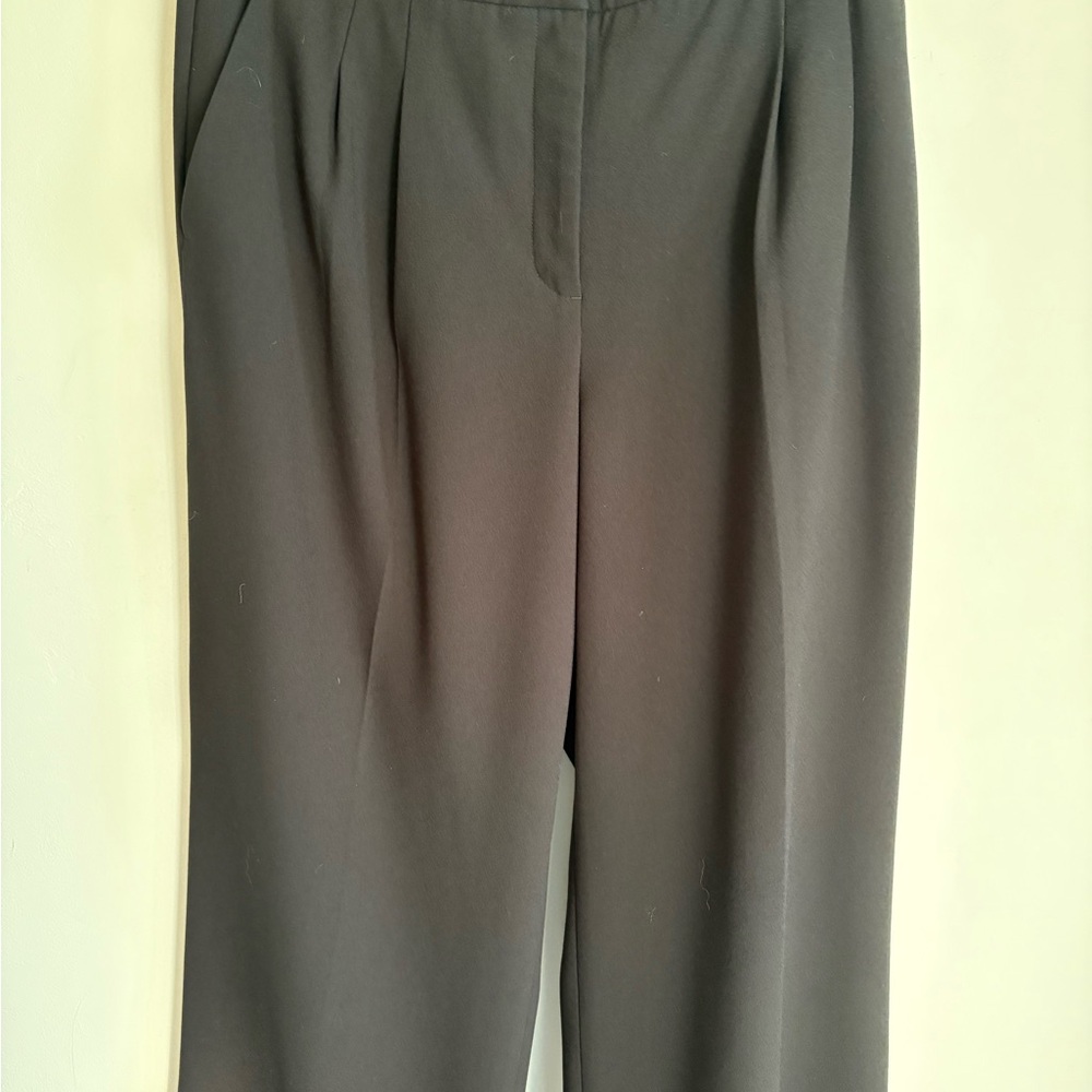 Classic Black Women's Wide Leg Dress Pants